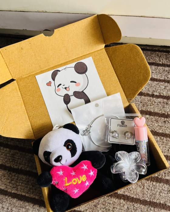 Panda hamper