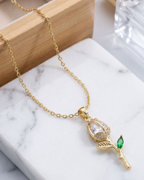 Tulip necklace